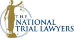National Trial Lawyers Top 40 Under 40 award logo