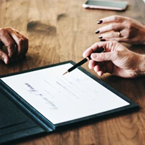 Law office consultation at The Grigoryan Law Firm